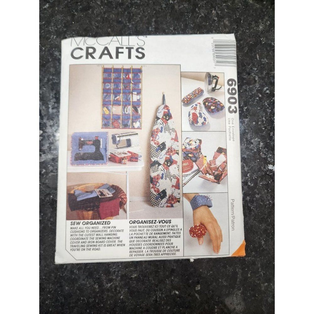 McCall's Crafts Sewing Pattern #6903, Uncut